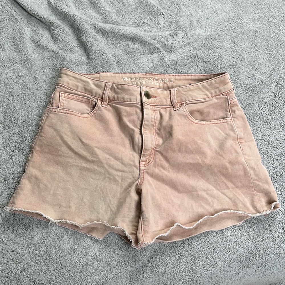 American Eagle Outfitters Pink Jean Shorts